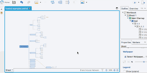 Converting Xmind to bullet points